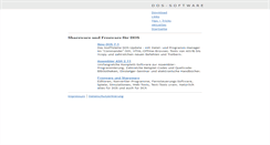 Desktop Screenshot of dosware.de